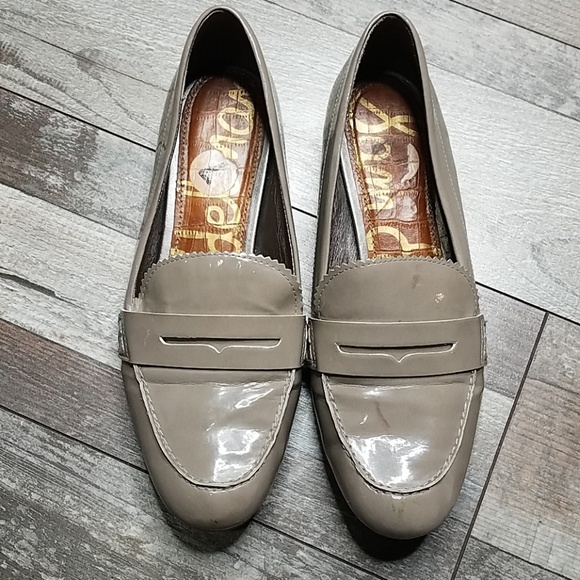 Sam Edelman Shoes - Sam edelman beige patent loafer size 7
